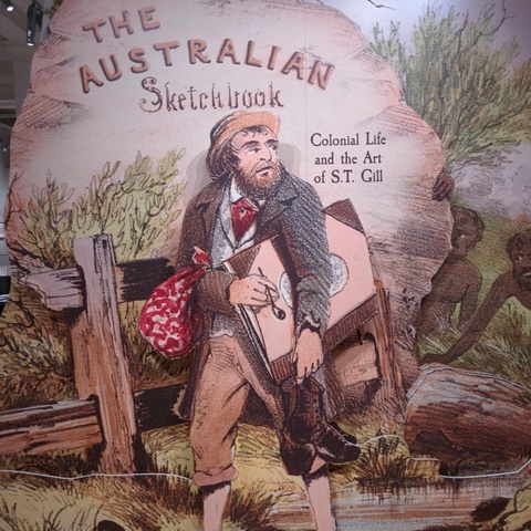 The Australian Sketchbook exhibition