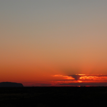 Uluru / Ayers Rock by sunrise