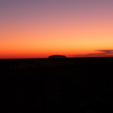 Uluru / Ayers Rock by sunrise
