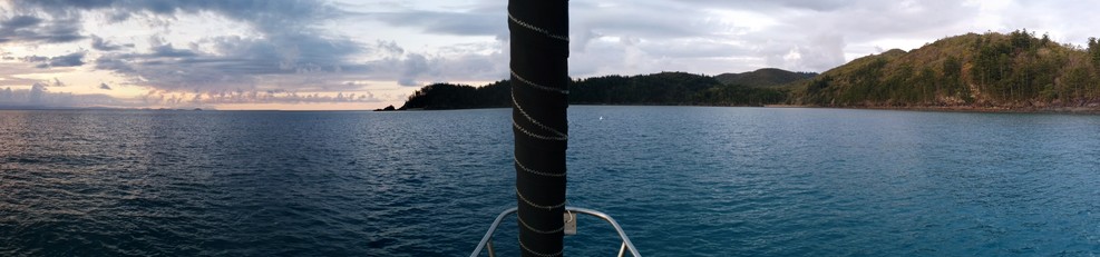 Sunset in front of Hook Island Sunset in front of Hook Island