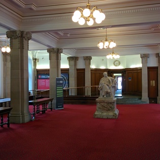 Cardiff University main hall Cardiff University main hall