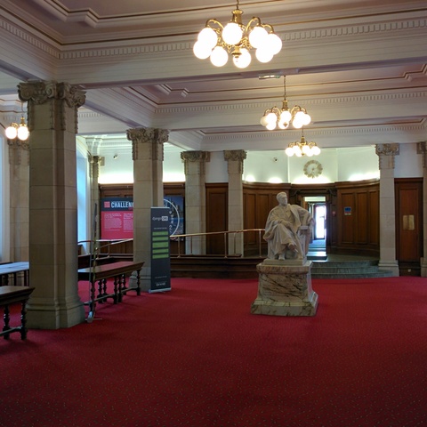 Cardiff University main hall Cardiff University main hall